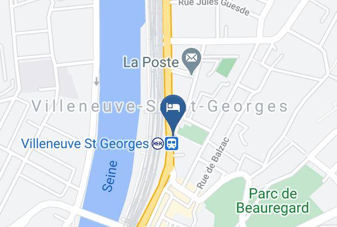 Val De Marne - Hotel De La Gare Maps