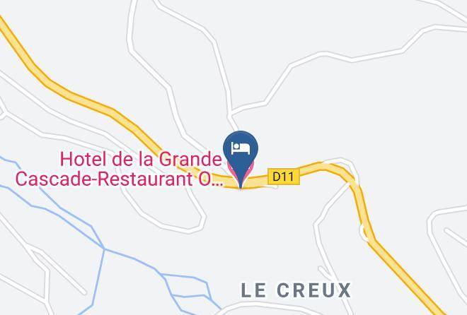 Vosges - Hotel De La Grande Cascade Restaurant O'creux Gourmand Maps
