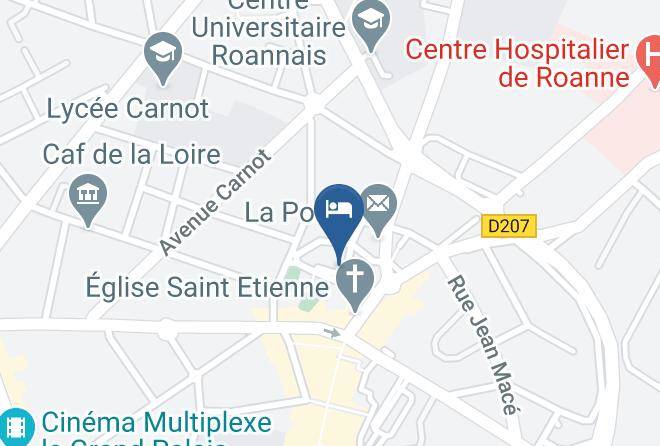 Loire - Hotel De La Grenette Maps