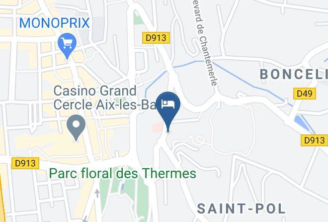 Savoie - Hotel De La Grotte Maps
