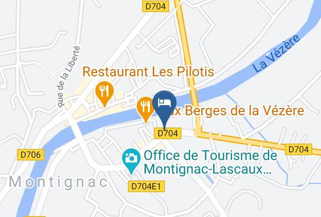Dordogne - Hotel De La Grotte Maps