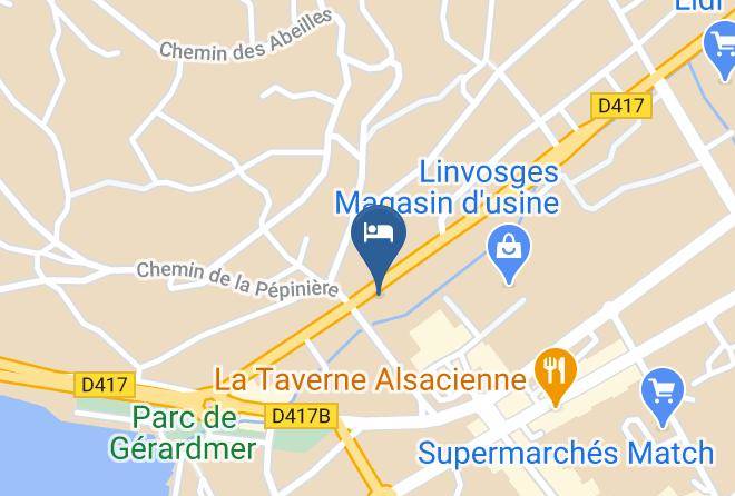 Vosges - Hotel De La Jamagne Maps
