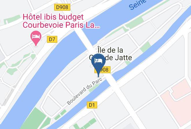 Hauts De Seine - Hotel De La Jatte Neuilly Maps