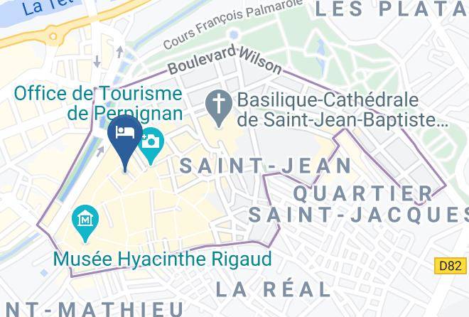 Pyrenees Orientales - Hotel De La Loge Maps