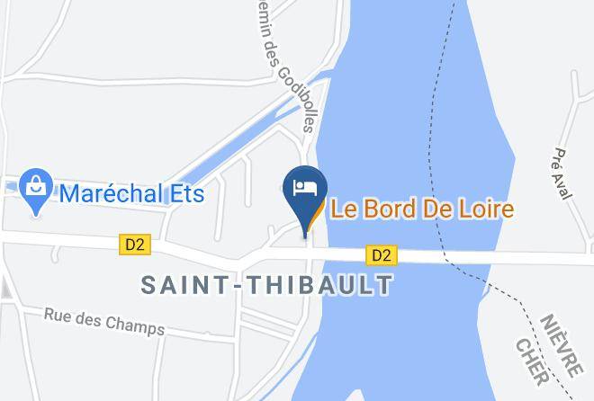 Cher - Hotel De La Loire Maps