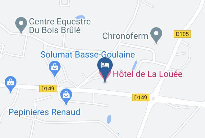Loire Atlantique - Hotel De La Louee Maps