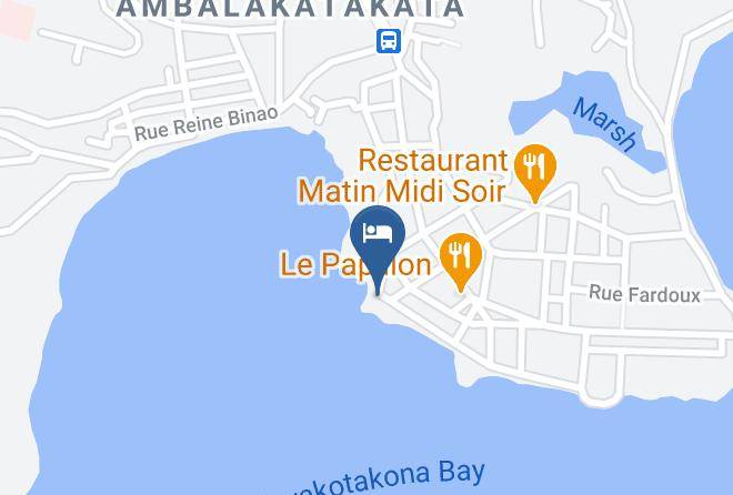 Nosy Be - Hotel De La Mer Maps