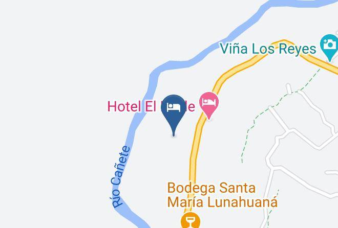 Canete - Hotel De La Motta Lodge Maps
