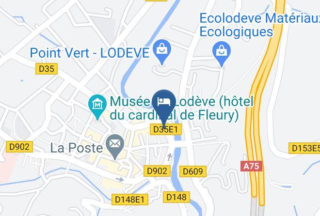 Hotel De La Paix Map