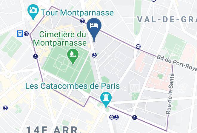Paris - Hotel Leopold Maps