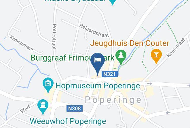 West Flanders - Hotel De La Paix Maps