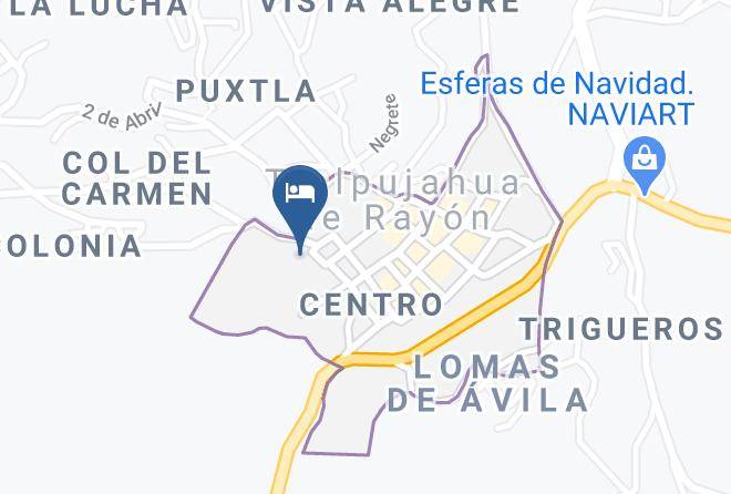 Tlalpujahua - Hotel De La Parroquia Tlalpujahua Maps