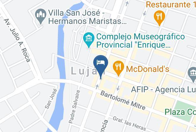 Lujan - Hotel De La Paz Maps