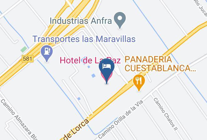 Murcia - Hotel De La Paz Maps
