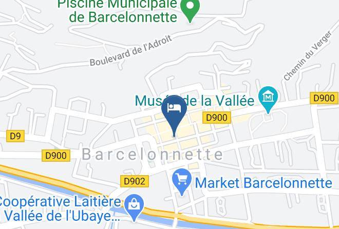 Hotel De La Placette Map