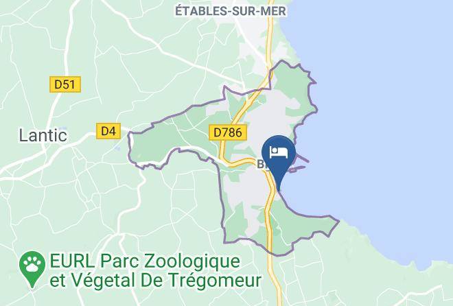 Cotes D Armor - Hotel De La Plage Binic Hotel By Mileade Maps