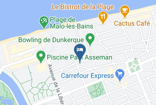 Nord - Hotel De La Plage Maps