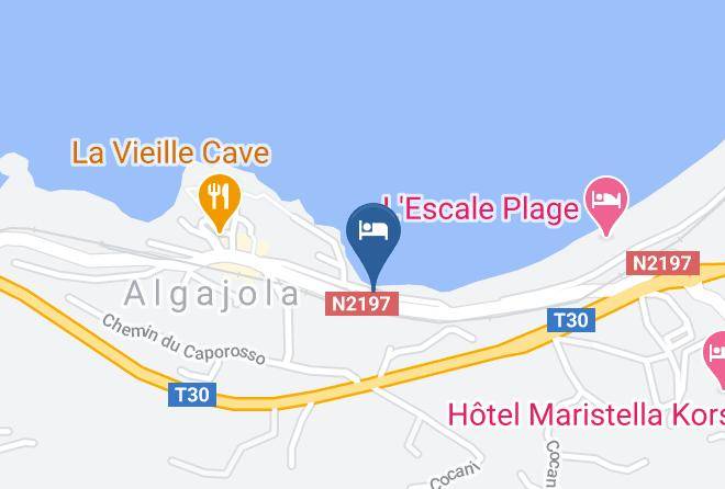 Northernsica - Hotel De La Plage Santa Vittoria Maps