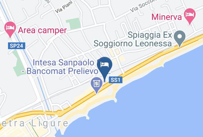 Savona - Hotel De La Plage Maps