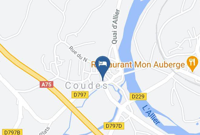 Puy De Dome - Hotel De La Poste Maps