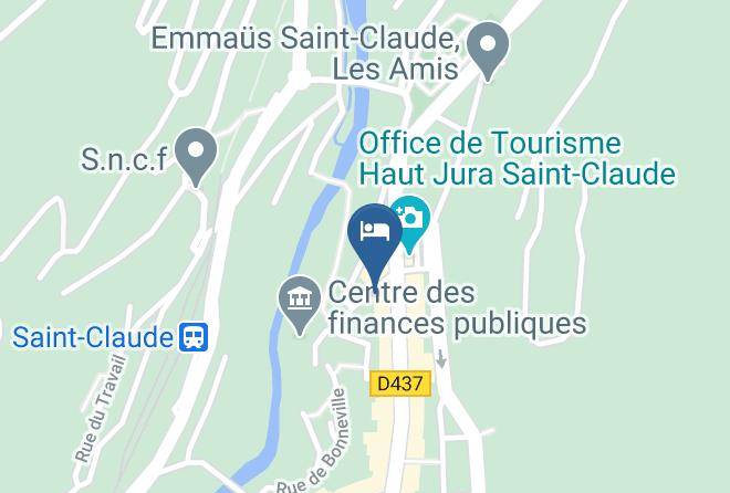 Jura - Hotel De La Poste Maps
