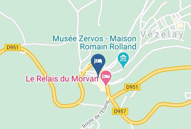 Yonne - Hotel De La Poste Et Du Lion D'or Maps
