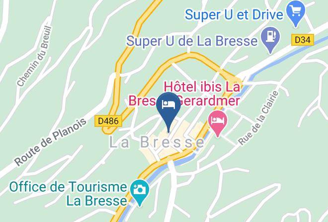 Vosges - Hotel De La Poste La P'tite Brasserie Maps