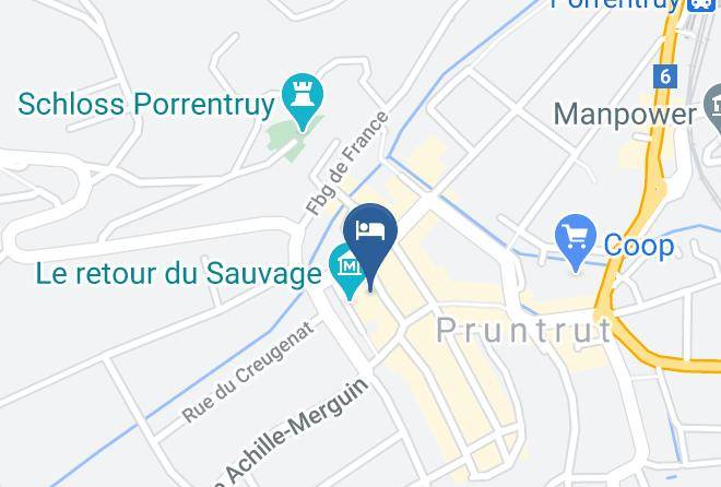 Porrentruy - Hotel De La Poste Maps