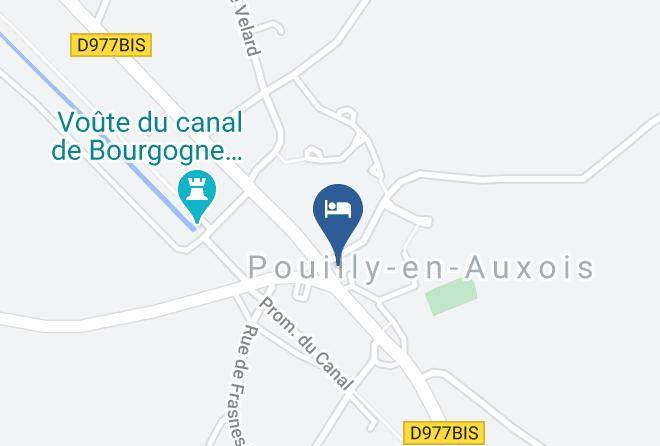 Cote D Or - Hotel De La Poste Maps
