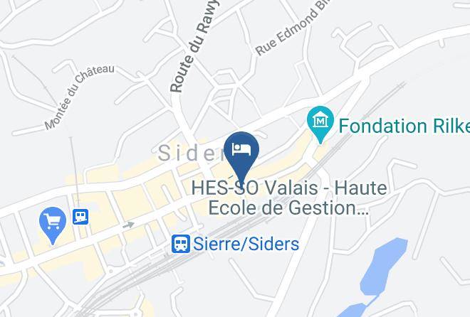 Sierre - Hotel De La Poste Maps