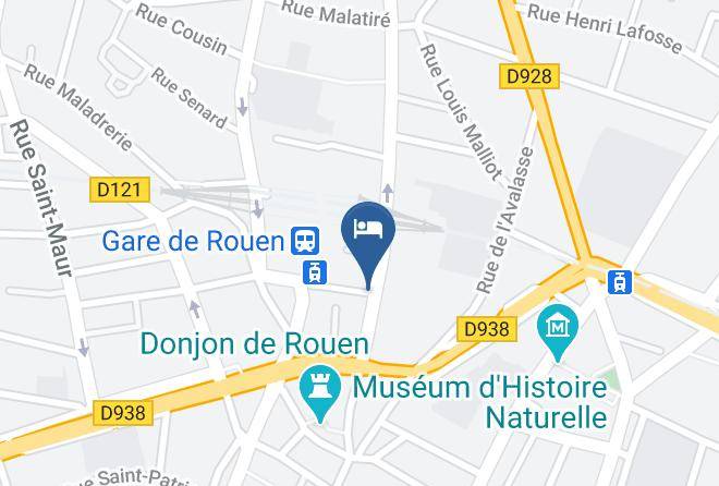 Seine Maritime - Hotel De La Rochefoucauld Maps