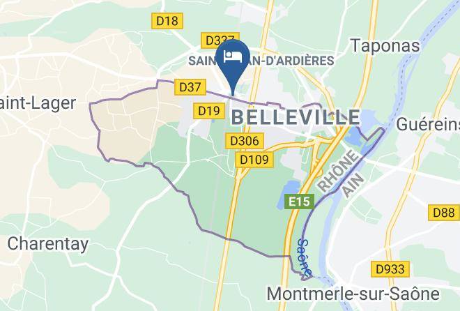Rhone - Hotel De La Route Des Vins Maps