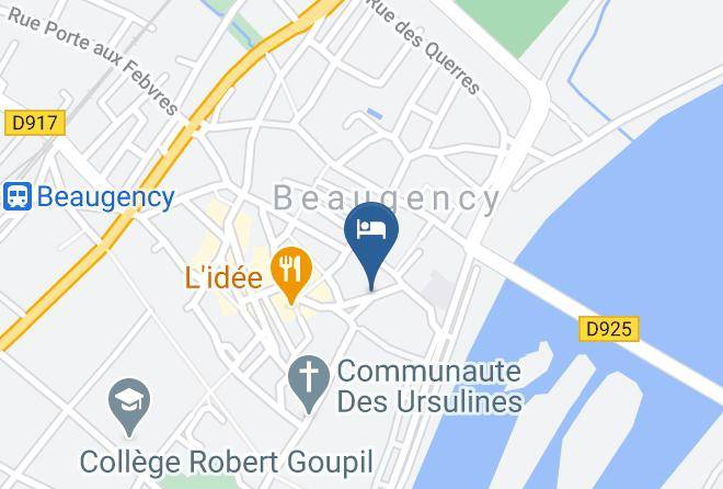 Loiret - Hotel De La Sologne Beaugency Maps