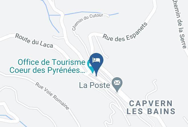 Hautes Pyrenees - Hotel De La Source Maps