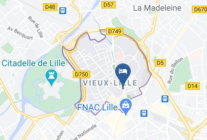 Nord - Hotel De La Treille Maps