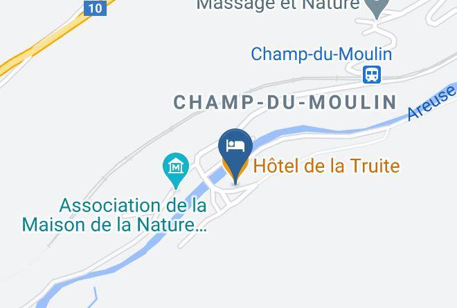 Boudry District - Hotel De La Truite Maps