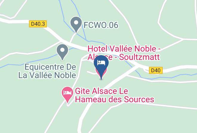 Haut Rhin - Hotel Vallee Noble Alsace Soultzmatt Maps