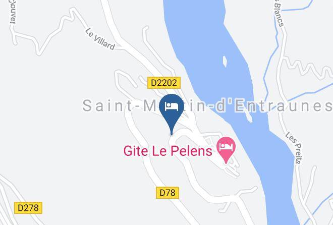 Maritime Alps - Hotel De La Valliere Maps