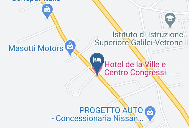 Benevento - Hotel De La Ville E Centro Congressi Maps