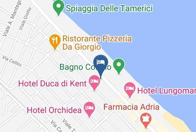 Forli - Hotel De La Ville Maps