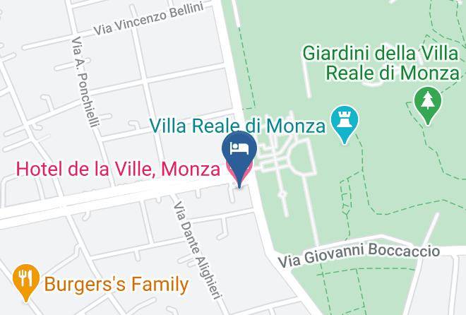 Monza E Brianza - Hotel De La Ville Monza Maps