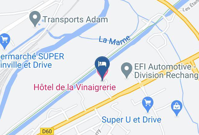 Haute Marne - Hotel De La Vinaigrerie Maps
