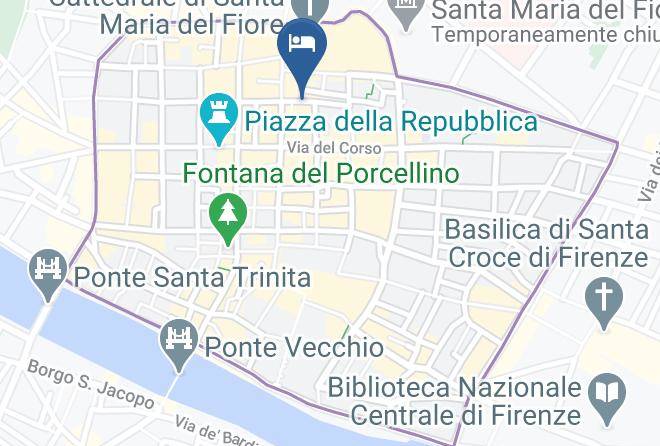 Florence - Hotel De Lanzi Maps