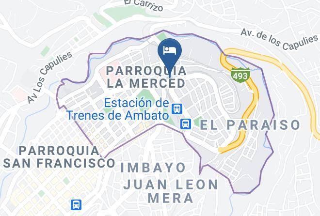 Ambato - Hotel De Las Americas Maps