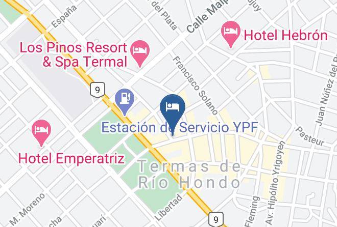 Rio Hondo - Hotel De Las Artes Maps