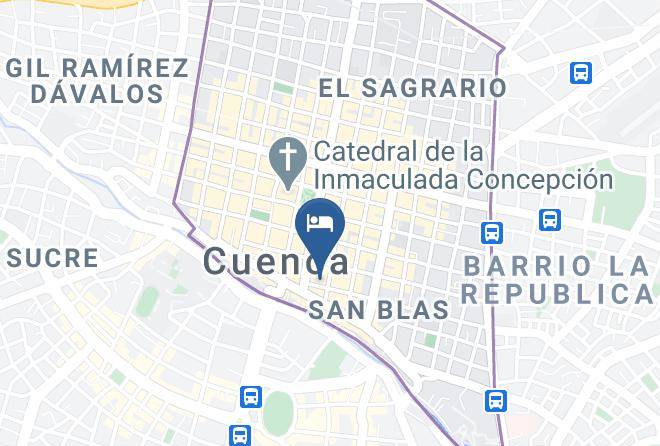 Cuenca - Hotel De Las Culturas Maps