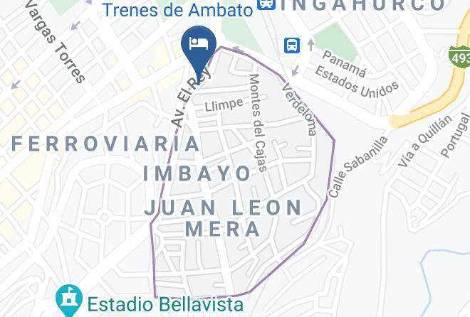 Ambato - Hotel De Las Flores Maps
