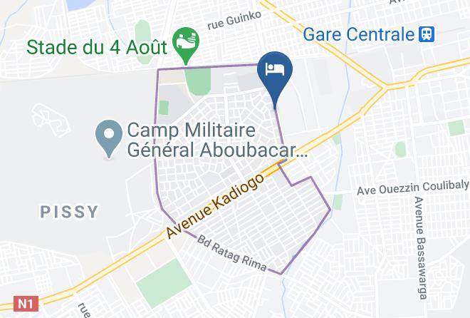 Kadiogo - Hotel De Lavenir Maps