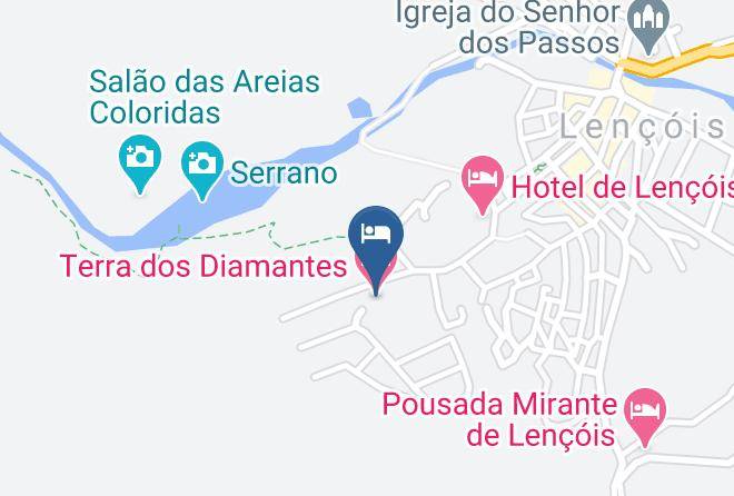 Lencois - Terra Dos Diamantes Hotel Maps