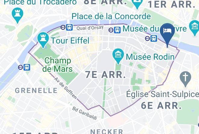 Paris - Hotel De Lille Maps